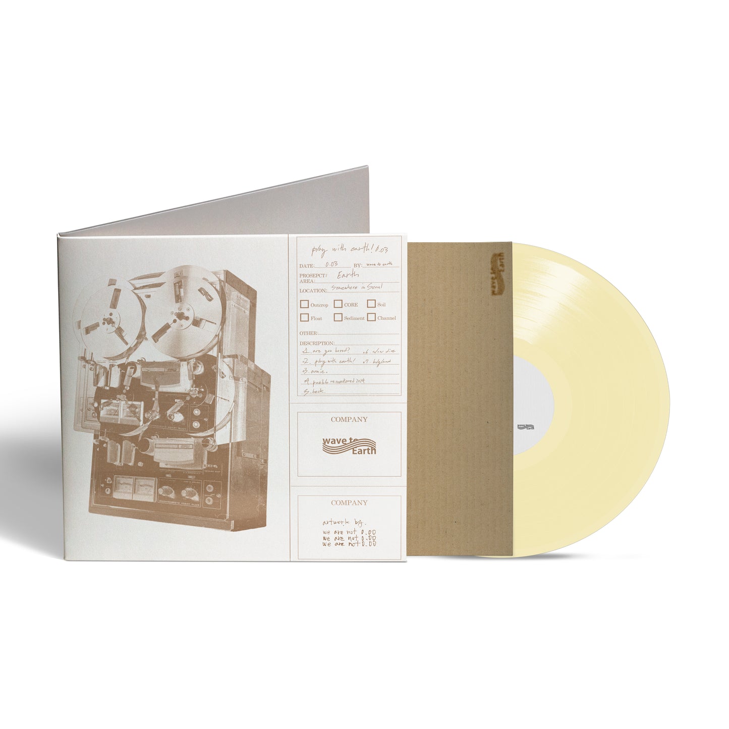 play with earth! 0.03 Ivory Vinyl