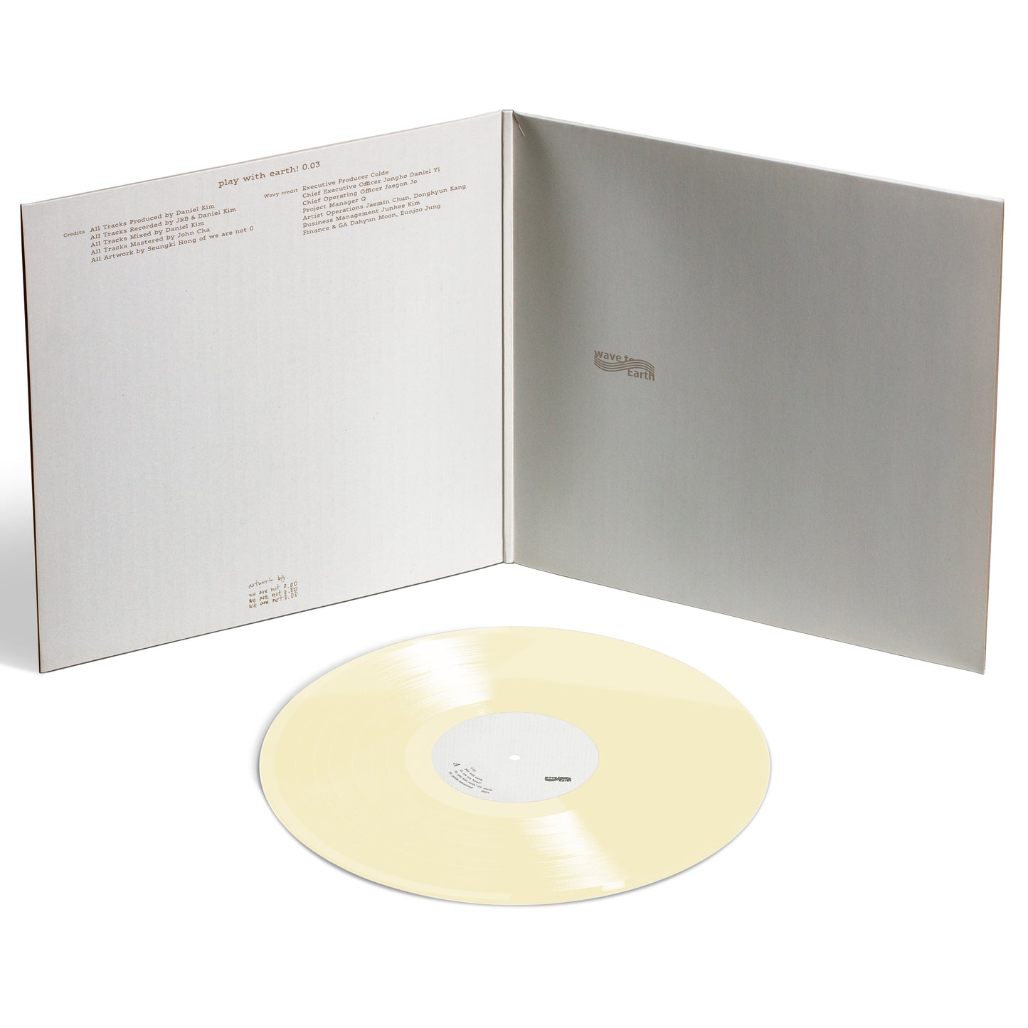play with earth! 0.03 Ivory Vinyl