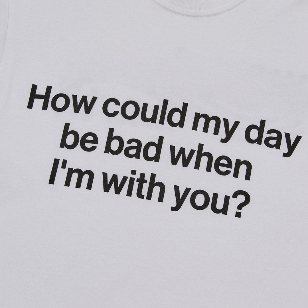 'bad' Lyric T-shirt
