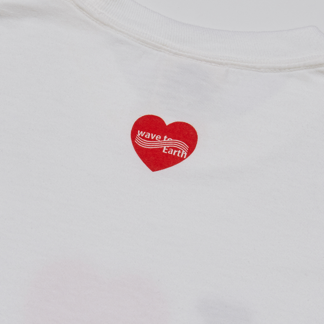 White 'beck' T-shirt