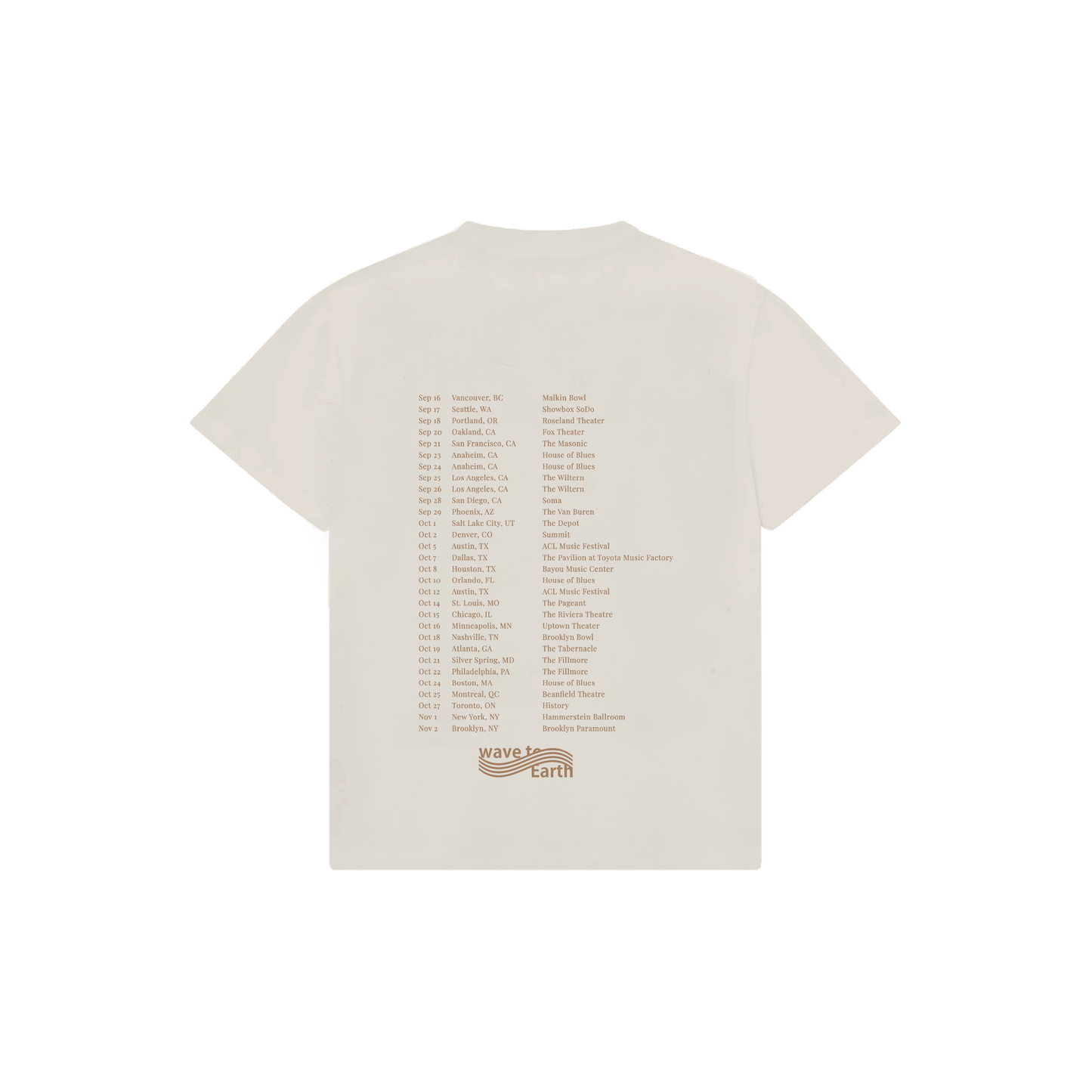 Cream Simple T-Shirt