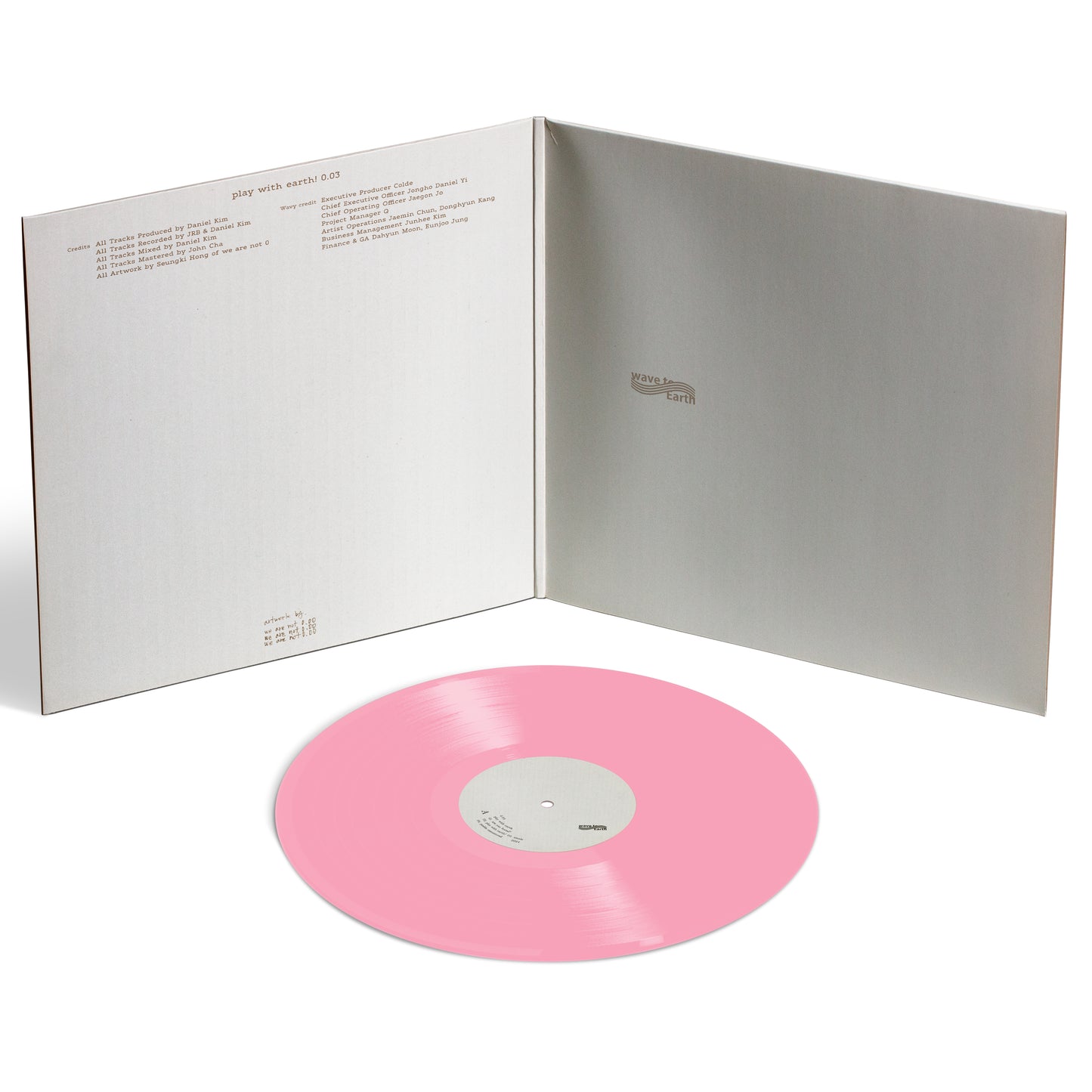 play with earth! 0.03 Pink Vinyl