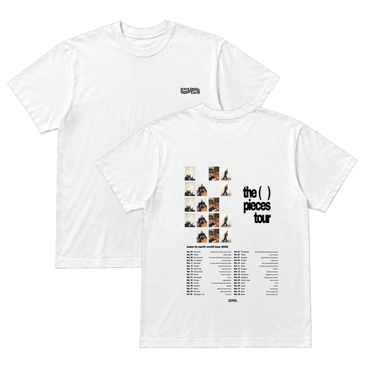 Tour Date T Shirt - White