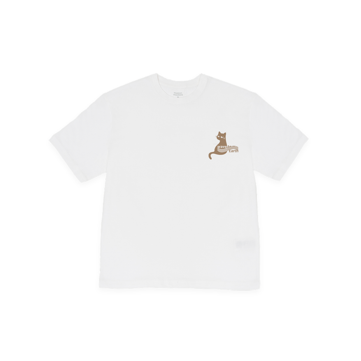White Cat T-Shirt – wave to earth