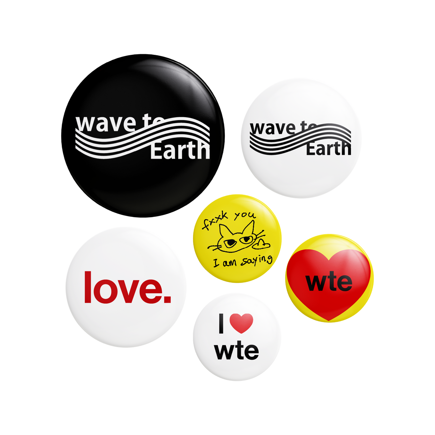 0.3 love Pin Set