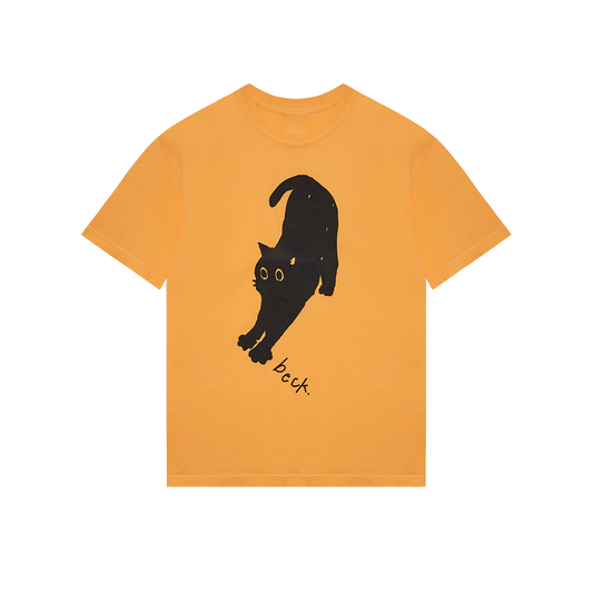 Yellow 'beck' T-shirt